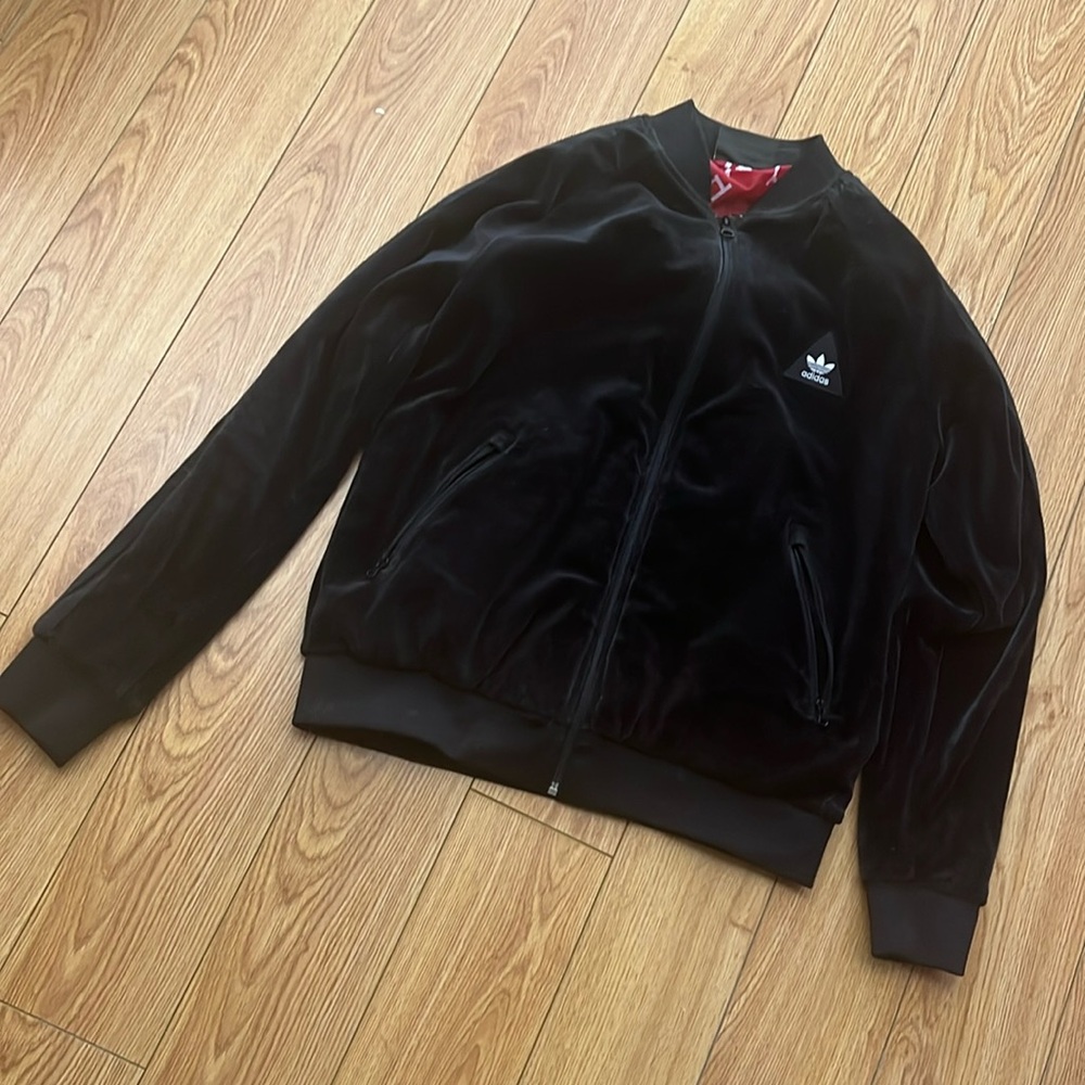 Adidas x Pharrell Williams Velour Track Jacket